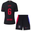 Conjunto (Camiseta+Pantalón Corto) FC Barcelona Gavi 6 Segunda Equipación 2024-25 - Niño